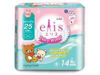 Elis ผ้าอนามัย แบบมีปีก รุ่นแฟรี่วิงส์ ขนาด 25 ซม. 14 ชิ้น