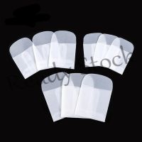 【hot sale】 ❁ B41 100 Pcs Transparent Small Bag for Tag Ring Jewelry Photo Envelope Bag Mini Card Translucent Sulfuric Acid Paper Bag