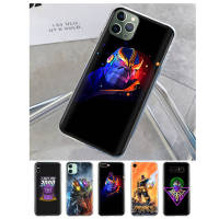 T-17 Avengers Thanos โปร่งใส อ่อนนุ่ม ซิลิโคน TPU เคสโทรศัพท์ หรับ iPhone 13 14 G9 Moto 12 G8 Play Mini SE Power Max Plus Pro