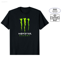 2023 NEW Street Fashion Racing Sports T-shirt [black] [100% Cotton] [monster] Crew Neck brand new T-shirt