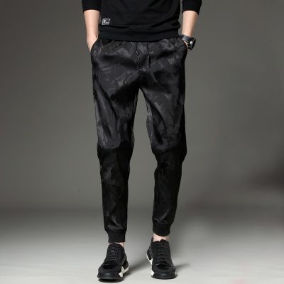 MiinShop เสื้อผู้ชาย เสื้อผ้าผู้ชายเท่ๆ ELAND_SHOPกางเกงขายาวลำลอง กางเกงผู้ชาย แฟชั่นสำหรับผู้ชาย F001 เสื้อผู้ชายสไตร์เกาหลี