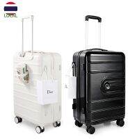 ZT Luggage กระเป๋าเดินทางมีสไตล์ รุ่นล่าสุดในปี 2023 กระเป๋าเดินทางขึ้นเครื่องได้ ล้อสากลแบบไร้เสียง วัสดุ ABS+PC ที่ทนทาน,20/24inches