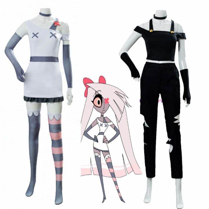 Hazbin Cosplay Hotel VAGGIE Cosplay Costume Suit Carnival Halloween ...