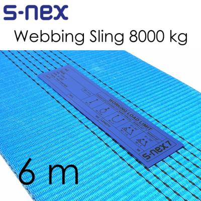 S-NEX7 สลิงผ้าใบ สลิงอ่อน (8000kg) ความยาว 6m
