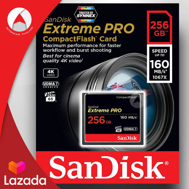 sandisk-extreme-pro-compact-flash-cf-card-256gb-speed-160mb-s-write140mb-s-sdcfxps-256g-x46-เมมโมรี่-การ์ด-แซนดิส-อุปกรณืจัดเก็บข้อมูล-กล้อง-กล้องถ่ายภาพ-กล้องโปร-กล้องdslr-กล้อง