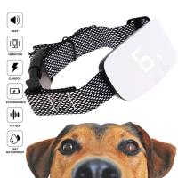 ZZOOI Dog Anti Bark Collar Training Collar Waterproof Rechargeable Remote Control Pet Automatic Stop Barking with LCD Display 40%off