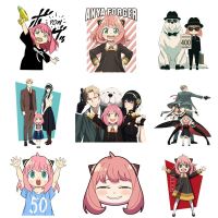 Anime Spy x Family Anya Twilight Patches for Clothes Heat Transfer Stickers DIY T shirt Iron on for Women Jackets Appliqued Wall Stickers Decals