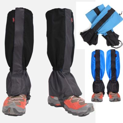 Outdoor Travel Foot Cover Hiking Waterproof Legging Snow desert sports skiing Climbing Camping Winter Tourist Leg Warmers cover Adhesives Tape