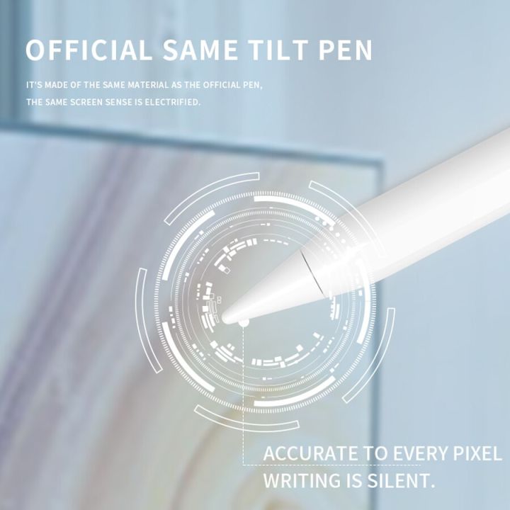 ปากกาสไตลัสที่ใช้งานปากกาสำหรับ-ipad-pro-อากาศขนาดเล็ก2018-2022สำหรับดินสอ1-2ตัว-j76แบบแท็บเล็ตความจุสูงการปฏิเสธฝ่ามือ