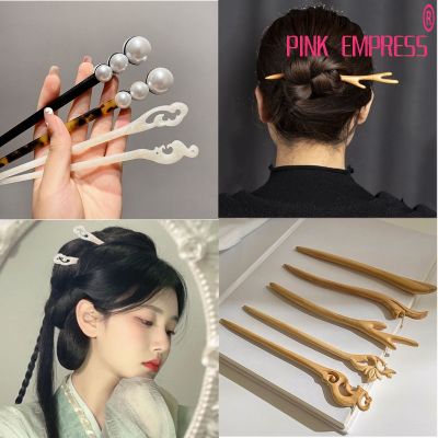 Handmade Wooden Hairpin Exquisite Simple Hair Stick Fashion Hair Chopsticks