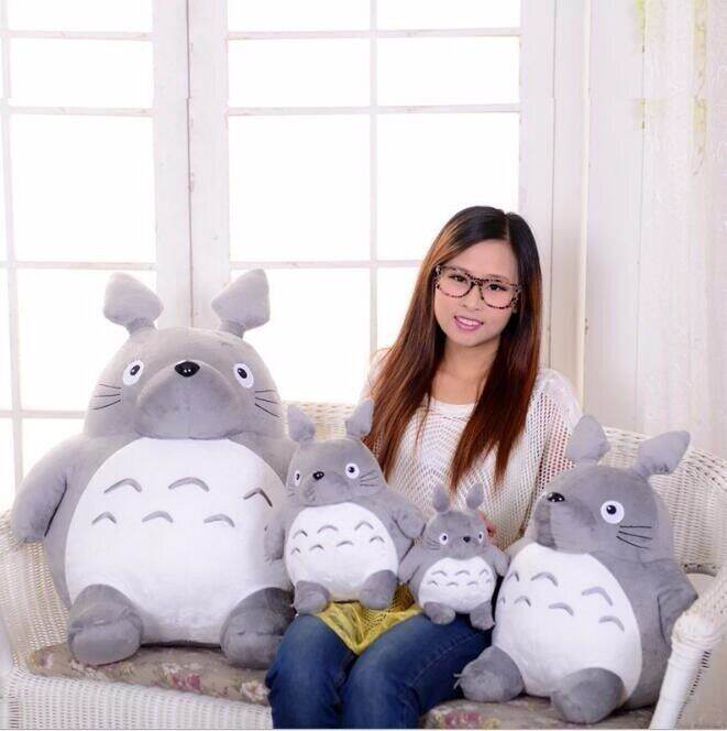 1ชิ้น8-20เซนติเมตรเพื่อนบ้านของฉันตุ๊กตา-totoro-ตุ๊กตาตุ๊กตาสัตว์ยัดไส้นุ่มโตโตโร่หมอนของเล่นเบาะสำหรับเด็กทารกวันเกิด