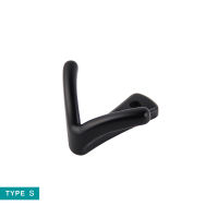 Bathroom Accessories Hardware Kitchen Matt Black Robe Hook Cloth Hanger One 123459 Towel Hook