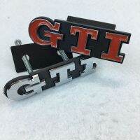 LCX GTI สติ๊กเกอร์ติดแต่งรถโลหะตรารถยนต์3D ตรารถยนต์ตะแกรงหน้าหม้อรถยนต์สำหรับ VW Volkswagen Golf 4 5 6 POLO