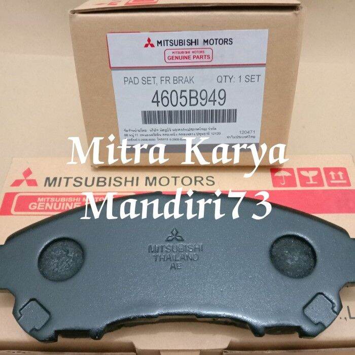 brake pad kampas rem depan mitsubishi xpander expander original oem