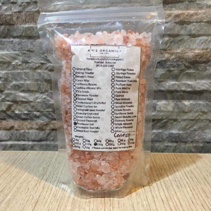 Himalayan Salt (Coarse) THE HEALTHIEST SALT 150 g Lazada PH