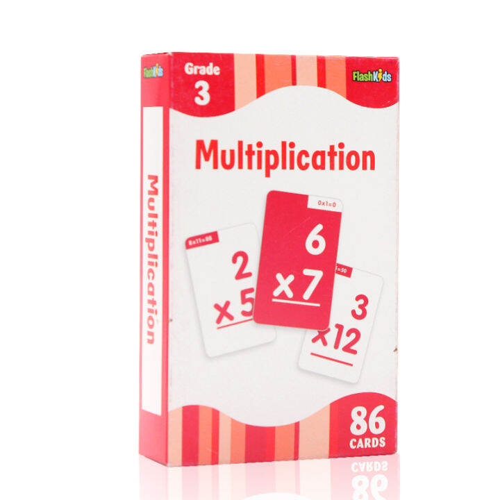 200100 original English genuine multiplication (flash Kids Flash Cards