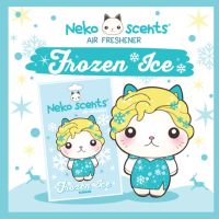 แผ่นน้ำหอมปรับอากาศ Neko กลิ่น frozen หิมะเอลซ่า