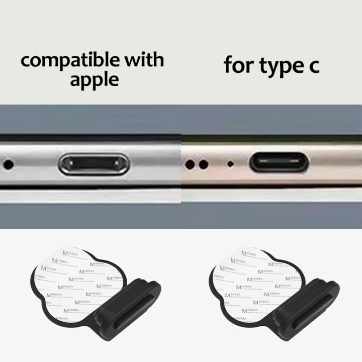 loss-proof-silicone-phone-dust-plug-charging-port-for-apple-type-c-dust-plug-charging-port-protector-dustproof-cover-for-iphone