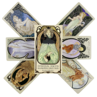 Ethereal Visions Illuminated Tarot Cards Deck Board Table Games For Party In Factory Price