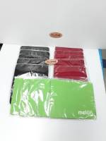 แผ่นรองเมาส์ ผ้า สีแดง สีดำ สีเขียว 15 แผ่น Melon (ออกใบกำกับภาษีได้)