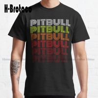 Pitbull Singer Vintage Classic T-Shirt Pitbull Singer Sleeveless Shirts For Men Christmas Gift Xs-5Xl Streetwear Hip Hop New