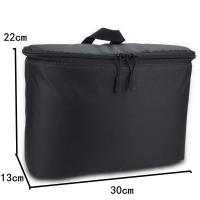 Portable Waterproof Camera Insert Padded Bag Case Pouch Holder Shockproof w Dividing Partition for Canon Nikon Pentax