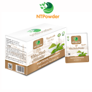 Hộp 20 gói x 3g Bột Trà Xanh Matcha sấy lạnh nguyên chất NTPOWDER 60g -