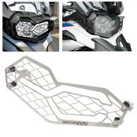 ที่ป้องกันไฟหน้าป้องกันตัวสำหรับ BMW F850GS F750GS F 850 GS F 750ไฟหน้ารถจักรยานยนต์ GS ฝาปิดตะแกรงหลังตลาดสแตนเลส