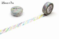 mt masking tape (15mmx7m) light (MT01D507) / เทปตกแต่งวาชิ (15mmx7m) ลาย light แบรนด์ mt masking tape ประเทศญี่ปุ่น