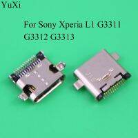 Yuli ไมโคร Usb สำหรับ Sony Xperia L1 G3311ริบบิ้น G3313 G3312ปลั๊กขั้วไฟเต้ารับชาร์จพอร์ตพลังงานส่วนซ่อมโมดูล