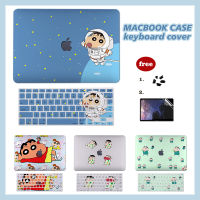 Crayon Shin-Chan Macbook Pro Air 13 2020 A2338 M1 A2337 A2289 A2251 A2179 A1932 A1466 Pro 16 A2141 Pro 13 A2159 A1989 Air 11 Retina 12 13 A1502พิมพ์หินอ่อน Hard ป้องกัน