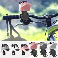 Bicycle Phone Holder Rainproof Sunproof Phone Bracket With Cover Unique Adjustable Stable Phone Holder Bicycle Accessories For Road Mountain City Bikes Riding Cycling expedient