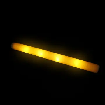 5PCS LED Light Sticks Bulk Colorful RGB Glow Foam Stick Cheer Tube