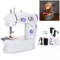 จักรเย็บผ้า ไฟฟ้า มินิ ขนาดพกพา Mini Sewing Machine จักรเย็บผ้าขนาดเล็ก พกพาสะดวก