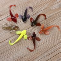 6 PCs/Set Artificial Silicone Fishing Bait Soft Lure Maggots bait 8cm 4.6g Fishing Tackle Bait Fishing Accessories Accessories