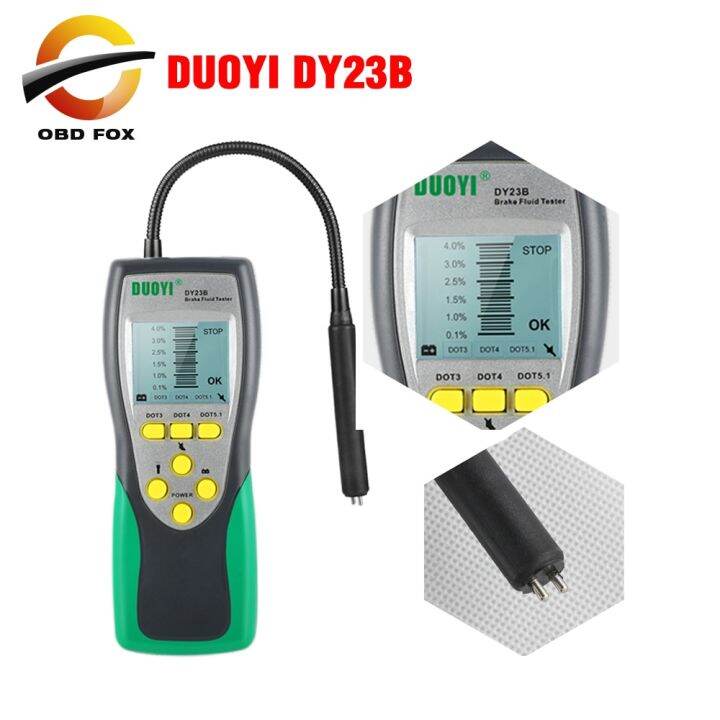 DUOYI Car Brake Fluid Tester DY23/DY23B Urate Test Automotive Brake