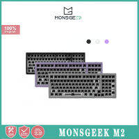 AKKO MonsGeek M2 RGB ของตกแต่งงานปาร์ตี้แป้นพิมพ์แบบมีสายปลั๊กเอนกประสงค์ที่มีโครงสร้างการติดตั้งเครื่องซักผ้า