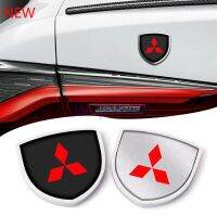 Modification upgrading 2pcs Car 3D Personalized Metal Emblem Decoration Stickers Decals Gift for Mitsubishi Lancer 7 8 I200 Pajero 2 4 Montero Sport Outlander ASX L200 EVO yang