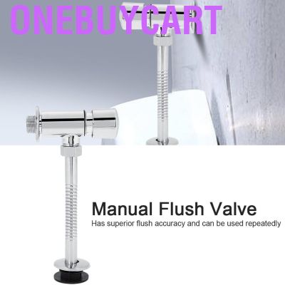 Zinc Alloy Flush Valve Office Ho Bathroom Toilet Hand Pressing Flushing Tool