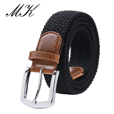 MaiKun Mens Belts for Men belt Metal Pin Buckle Elastic Men Belt Military Tactical Belt