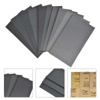 15Pcs/Set Cars Sandpaper 400/600/3000/800/1000/1200/1500/2000/2500 Grit Sand Paper Water/Dry Sanding Paper Abrasive Tools Cleaning Tools