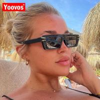 Yoovos New Vintage Sunglasses Women Luxury Brand Lentes Men Classic Rectangle High Quality Gafas Retro Trend Lentes De Sol Mujer