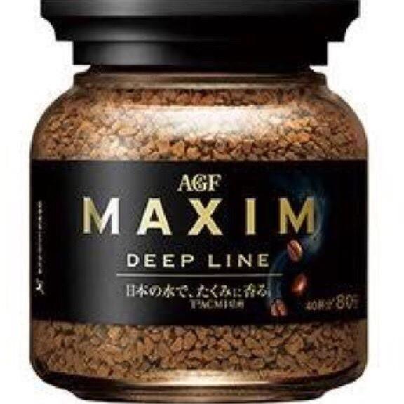 กาแฟ​ MAXIM​ Deep​ Line​ กาแฟสำเร็จรูป​ แม็กซิ​ขนาด​ 80​ กรัม​