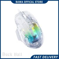 Aula S80 Wired Mouse Mechanical Transparent Use Mouse Gamer E-Sports Mouse Accessory For Computer Pc Gaming Office Man Mice Gift