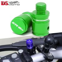 ℗◄ 1Pair Mirror Hole Plug Screw For KAWASAKI ER6N ER 6N ER-6N NINJA 650R M10X1.25 Motorcycle Accessories CNC Aluminum High Quality