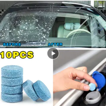 10PCS 1pcs=4L Car Accessories Solid Wiper Window Glass Cleaner for