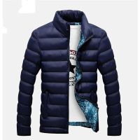 แจ็คเก็ตฤดูหนาว Parka ผู้ชาย2022แฟชั่นฤดูใบไม้ร่วง Warm Outwear ยี่ห้อ Slim Mens เสื้อลำลอง Windbreak แจ็คเก็ตผู้ชาย M-4XL