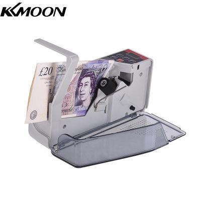 KKmoon แบบพกพามินิที่มีประโยชน์เคาน์เตอร์เงินทั่วโลกบิลเงินสดธนบัตรหมายเหตุสกุลเงินเครื่องนับที่มีจอแสดงผล LED อุปกรณ์ทางการเงิน