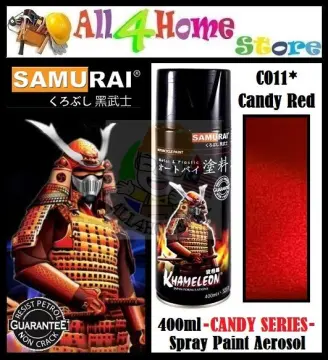 SAMURAI AEROSOL MOTORCYCLE SPRAY PAINT STR600* 300ML (STICKER