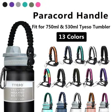 12-64oz Water Bottle Accessories Paracord Rope Holder Wide Mouth